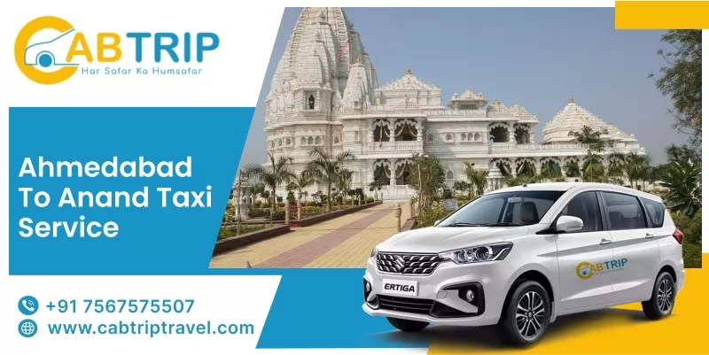 Ahmedabad to Anand taxi service