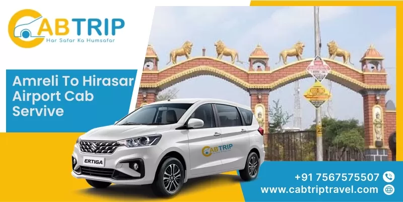 Amreli to Hirasar Airport taxi