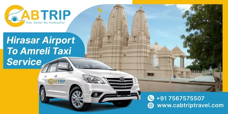 Hirasar Airport to Amreli cab service