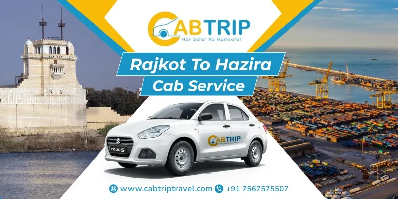 Rajkot to Hazira Cab Service