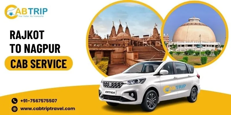 Rajkot to Nagpur Cab Service