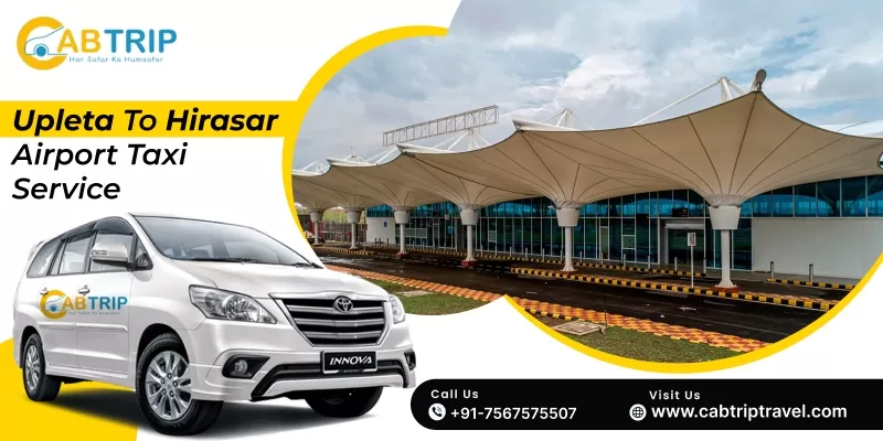 Upleta to Hirasar Airport Cab Service